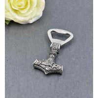 stilvoller Mjölnir Flaschenöffner Größe Ca. 7 X 3, cm - Thorshammer Kapselheber Von Belanas Schatzkiste von BelanasSchatzkiste
