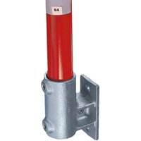 Wandbefestigung mit Abstandhalter, Außen-Ø Rohr 42,4 mm von Kee® Klamp