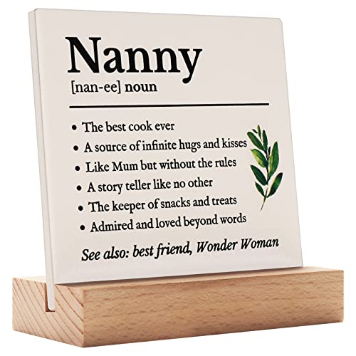 Nanny Gift, Best Nanny Ever Gift, Nanny Gifts from Grandchildren, Nanny Grandma Birthday Gift von Belatelove