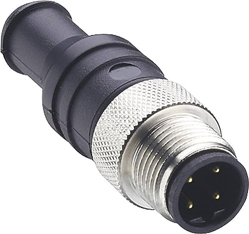 Belden 11024-1 Sensor-/Aktor-Datensteckverbinder M12 Stecker, gerade Polzahl Sensoren: 4 1 St. von Belden