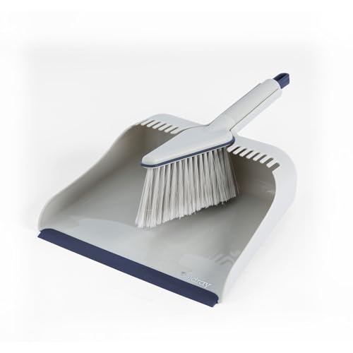 Beldray LA032760FEU7 Tiefe Reinigung Kehrblech und Bürstenset - Besen mit spitzem Kopf für schwer erreichbare Bereiche, kratzfreie Borsten, gummiertes Lippenprofil für einfache Staubaufnahme Beldray LA032760FEU7 Tiefe Reinigung Kehrblech und Bürstenset - Besen mit spitzem Kopf für schwer erreichbare Bereiche, kratzfreie Borsten, gummiertes Lippenprofil für einfache Staubaufnahme von Beldray