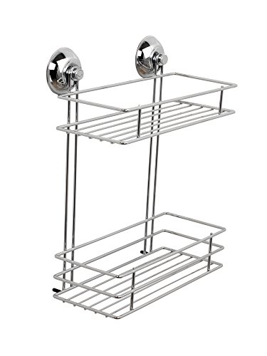 Beldray LA036230 zweistöckiges Duschregal mit Saugnäpfen von Beldray