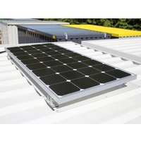 Beleuchtungspaket mit Solarstrom für SAFE Tank Gefahrstoffcontainer/FLADAFI® Materialcontainer von Säbu