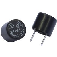 Belfuse MRF 6.3-BULK BEL Fuse Sicherung flink radial 6,3 A Kleinstsicherung THT 6.3 A 250.0 V Flink von Belfuse