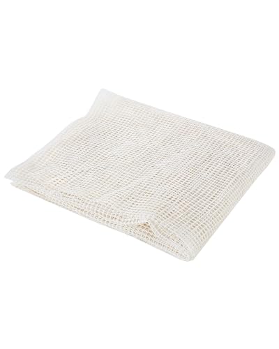Antirutschmatte für alle Teppiche weiß PVC zuschneidbar 150 x 190 cm Balad von Beliani