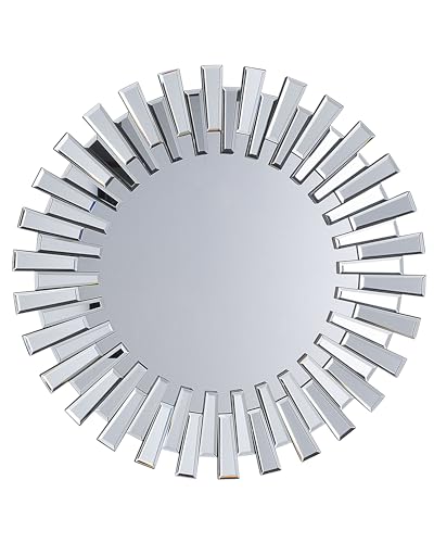 Beliani Moderner Wandspiegel ø 70 cm Rund Silbern Cholet Beliani Moderner Wandspiegel ø 70 cm Rund Silbern Cholet von Beliani