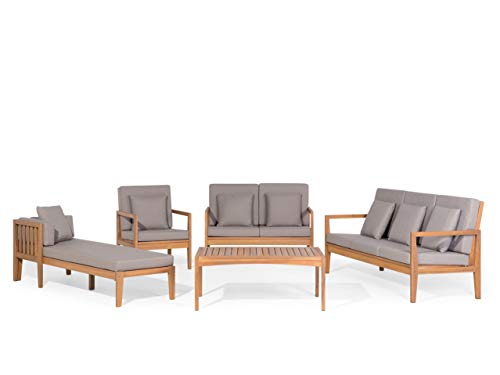 Gartenmöbel-Set – aus Akazienholz – Terrassenmöbel PATAJA von Beliani