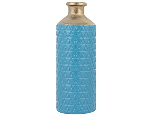 Hohe Vase im antiken Stil blau Arsin von Beliani