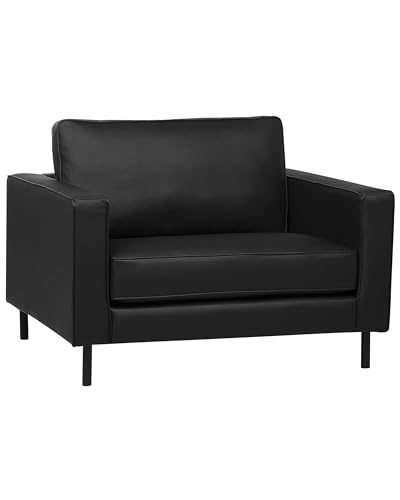 Sessel Leder moderner Ledersessel in Schwarz Armsessel Savalen Sessel Leder moderner Ledersessel in Schwarz Armsessel Savalen von Beliani