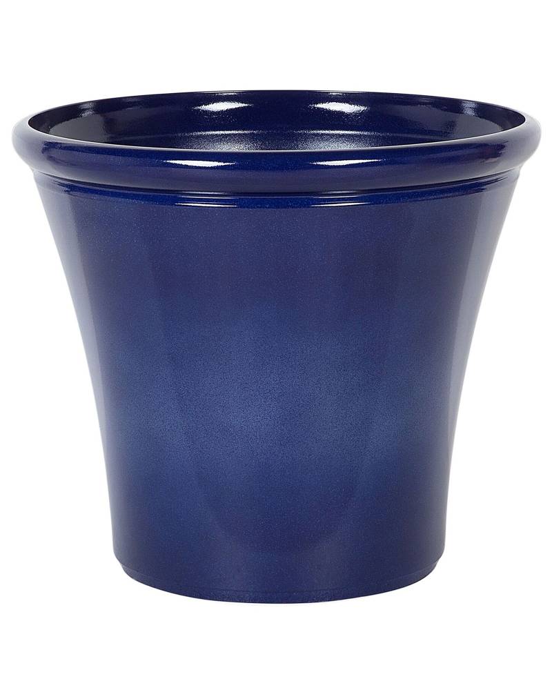 Vaso di fiori blu navy ⌀50 cm von Beliani