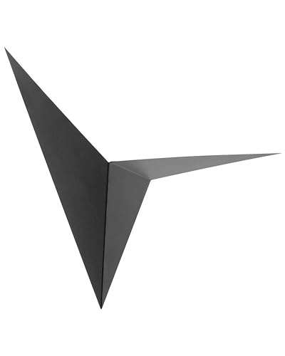 Wandlampe schwarz Modern Wandleuchte aus Metall Briance von Beliani