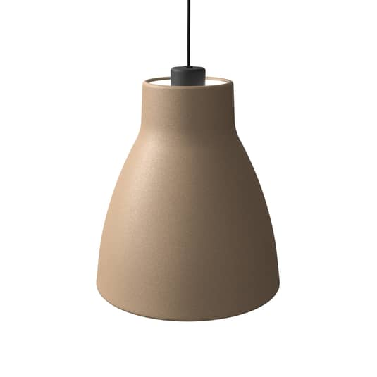Belid Pendelleuchte Gong Deckenleuchte Deko Hängelampe E27 ø 25 Cm Sandfarben B-Ware von Belid