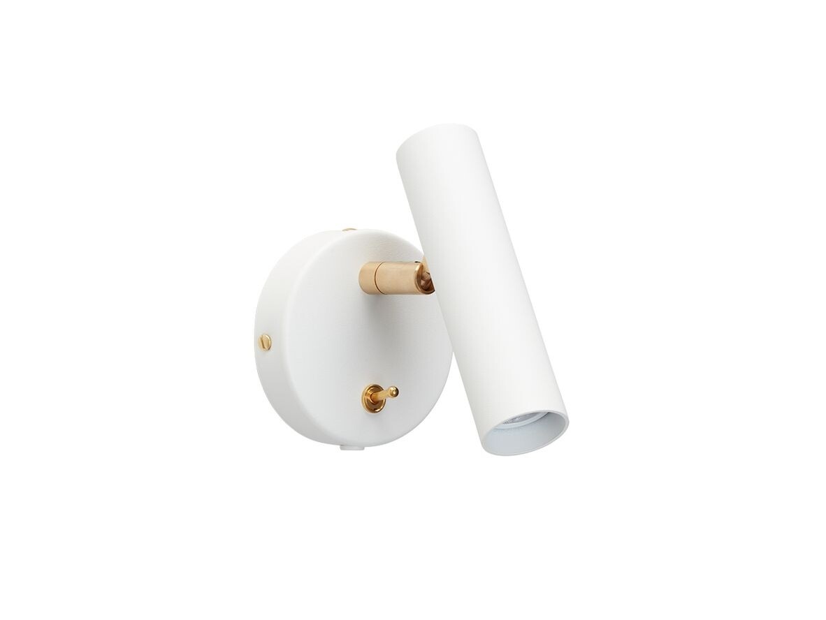 Belid - Slender Wandleuchte White/Brass Belid von Belid