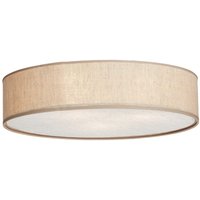 Belid - Soft 60cm zylindrische Deckenleuchte Naturleinen 3x E27 von Belid