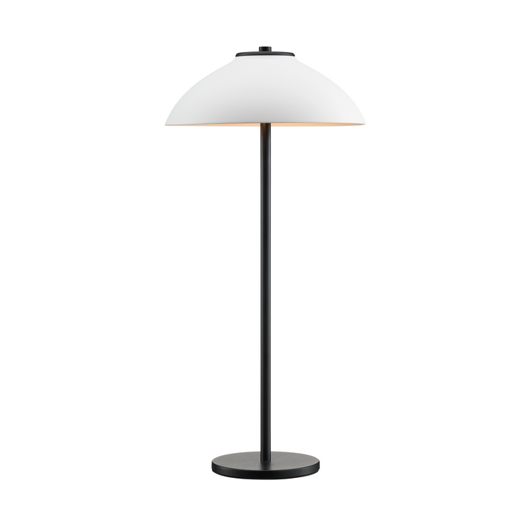 Vali High table lamp black size / white structure (Schwarz) von Belid