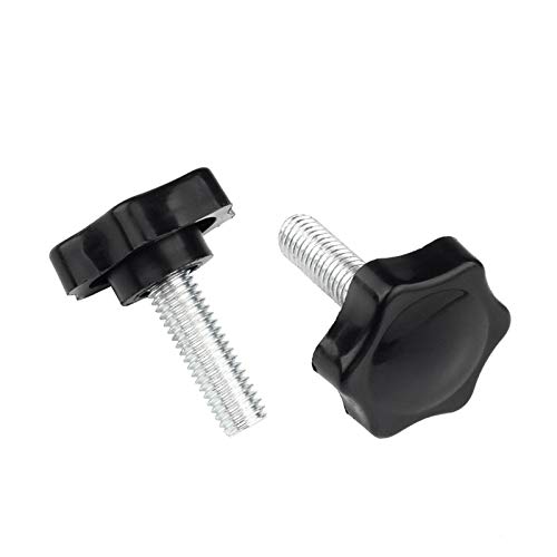 10Pcs M4/M5/M6/M8/M10/M12 Gewinde Sternförmige Kopfgewinde Klemmschraube Bolt Knob Schraubwerkzeuge M6X25 von Believewang