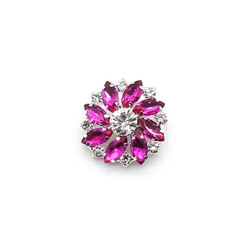 2 Stück 28 mm Blumen-Metall-Strassknöpfe – Nähknöpfe mit Schaft,Farbe 12,2 Stück 2 Stück 28 mm Blumen-Metall-Strassknöpfe – Nähknöpfe mit Schaft,Farbe 12,2 Stück von Belivceng