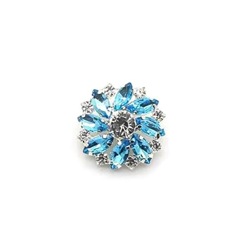 2 Stück 28 mm Blumen-Metall-Strassknöpfe – Nähknöpfe mit Schaft,Farbe 9,2 Stück 2 Stück 28 mm Blumen-Metall-Strassknöpfe – Nähknöpfe mit Schaft,Farbe 9,2 Stück von Belivceng
