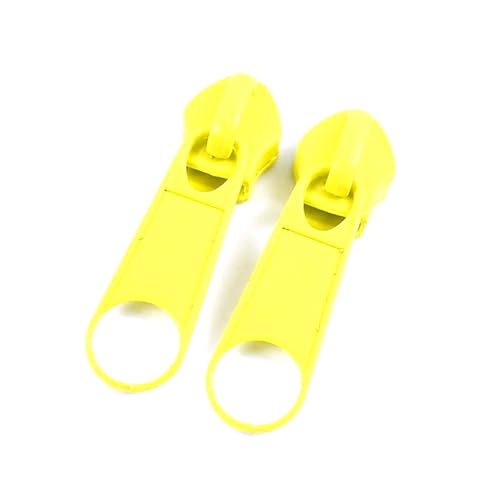 20 Stück 3#/5# Nylon-Reißverschlussschieber zum Nähen von Rucksäcken und Jacken,Gelb,Nr.5 20 Stück 3#/5# Nylon-Reißverschlussschieber zum Nähen von Rucksäcken und Jacken,Gelb,Nr.5 von Belivceng