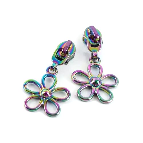 20 Stück 5# Blumen-Reißverschlussschieber für Nylonbandtaschen zum Nähen,A-farbig,Nr. 5 – 20 Stück 20 Stück 5# Blumen-Reißverschlussschieber für Nylonbandtaschen zum Nähen,A-farbig,Nr. 5 – 20 Stück von Belivceng