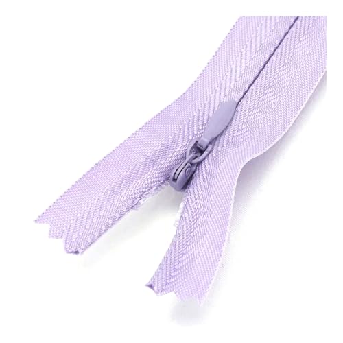 5 Stück 5# 18 cm bis 60 cm Nylon-Spulenreißverschlüsse zum Schneidern von Kleidern, Kissen, Röcken und Hosen, unsichtbares Reparaturset,Hellviolett,30 cm 5 Stück 5# 18 cm bis 60 cm Nylon-Spulenreißverschlüsse zum Schneidern von Kleidern, Kissen, Röcken und Hosen, unsichtbares Reparaturset,Hellviolett,30 cm von Belivceng