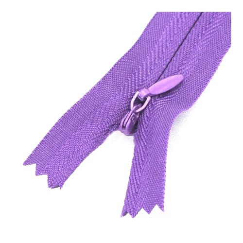 5 Stück 5# 18 cm bis 60 cm Nylon-Spulenreißverschlüsse zum Schneidern von Kleidern, Kissen, Röcken und Hosen, unsichtbares Reparaturset,Lila,60 cm 5 Stück 5# 18 cm bis 60 cm Nylon-Spulenreißverschlüsse zum Schneidern von Kleidern, Kissen, Röcken und Hosen, unsichtbares Reparaturset,Lila,60 cm von Belivceng