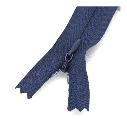 5 Stück 5# 18 cm bis 60 cm Nylon-Spulenreißverschlüsse zum Schneidern von Kleidern, Kissen, Röcken und Hosen, unsichtbares Reparaturset,Marine,40 cm 5 Stück 5# 18 cm bis 60 cm Nylon-Spulenreißverschlüsse zum Schneidern von Kleidern, Kissen, Röcken und Hosen, unsichtbares Reparaturset,Marine,40 cm von Belivceng