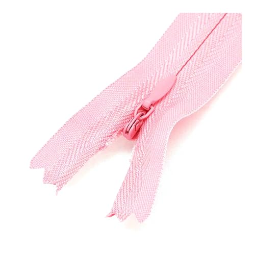 5 Stück 5# 18 cm bis 60 cm Nylon-Spulenreißverschlüsse zum Schneidern von Kleidern, Kissen, Röcken und Hosen, unsichtbares Reparaturset,Rosa,50 cm 5 Stück 5# 18 cm bis 60 cm Nylon-Spulenreißverschlüsse zum Schneidern von Kleidern, Kissen, Röcken und Hosen, unsichtbares Reparaturset,Rosa,50 cm von Belivceng