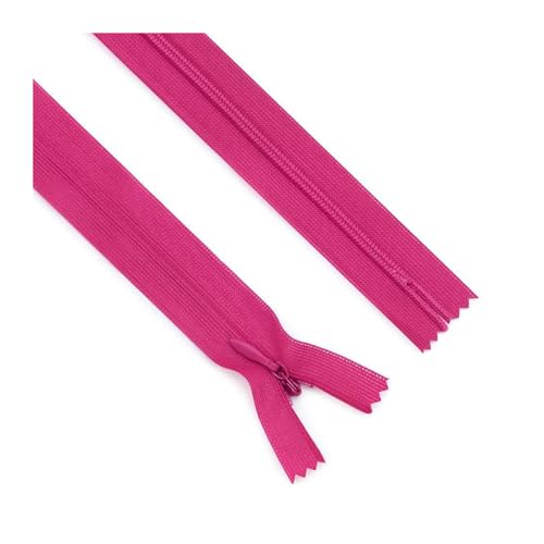 6 Stück 3# 25 cm bis 60 cm unsichtbarer Reißverschluss aus Nylon mit geschlossenem Ende für Kissen, Kleider, Hosen, Nähzubehör,Rose,2,5 x 60 cm 6 Stück 3# 25 cm bis 60 cm unsichtbarer Reißverschluss aus Nylon mit geschlossenem Ende für Kissen, Kleider, Hosen, Nähzubehör,Rose,2,5 x 60 cm von Belivceng