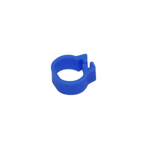 Vogel Fuß Ring Innen Durchmesser 8 Mm Wortlose Schnalle Identifizierung Taube Werkzeug Vogel Mark Ring,Blau,100 Stück von Belivceng