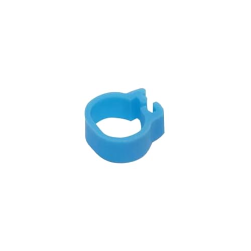 Vogel Fuß Ring Innen Durchmesser 8 Mm Wortlose Schnalle Identifizierung Taube Werkzeug Vogel Mark Ring,Hellblau,1000 Stück von Belivceng