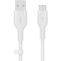 Belkin BoostCharge Flex USB-A auf USB-C Kabel (1m, Weiß) von Belkin