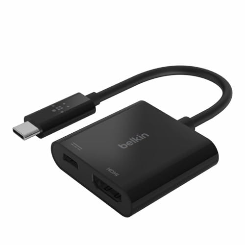 Belkin AVC002BTBK Hub & Hub USB 3.2 Gen 1 (3.1 Gen 1) Type-C Schwarz von Belkin