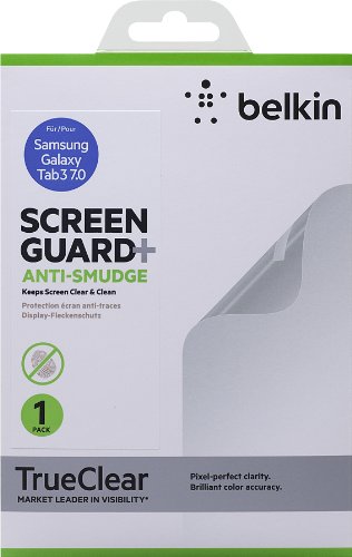 Belkin Anti Smudge Screen Overlay (geeignet für Samsung Galaxy Tab 3 17,8 cm (7 Zoll)) transparent von Belkin