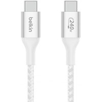 Belkin BoostCharge 2 m USB-C/USB-C Kabel 240 W, weiß von Belkin
