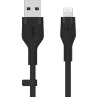 Belkin BoostCharge Flex USB-A Kabel mit Lightning Connector (1m, Schwarz) von Belkin