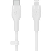 Belkin BoostCharge Flex USB-C Kabel mit Lightning Connector (1m, Weiß) von Belkin