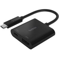 Belkin CONNECT USB-C auf HDMI-Adapter, 60W PD, schwarz (AVC002btBK) von Belkin