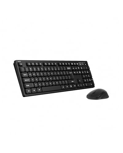 Belkin Kabellose Tastatur und Maus mit USB-A-Empfänger, Tastatur-Set mit kabelloser Maus, ergonomisches Design für Zuhause, Büro, Schreibtisch, kompatibel mit Laptop, PC, Windows – Batterien enthalten Belkin Kabellose Tastatur und Maus mit USB-A-Empfänger, Tastatur-Set mit kabelloser Maus, ergonomisches Design für Zuhause, Büro, Schreibtisch, kompatibel mit Laptop, PC, Windows – Batterien enthalten von Belkin