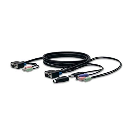 Belkin SoHo KVM-Ersatz-Kabelsatz, VGA und PS/2, USB, 3 m von Belkin