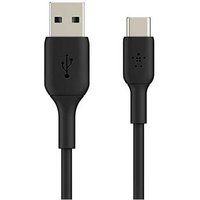 Belkin USB-C Boost Charge Kabel (USB-C zu USB-A Kabel, USB Type-C Kabel für iPad Pro, Nintendo Switch, Pixel, Samsung Geräte und andere, 1 m), schwarz von Belkin