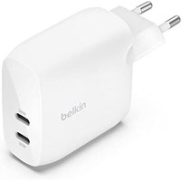 BoostCharge-Ladegerät de duales USB-C-Wandladegerät mit pps de 60 w, USB-Ladegerät für iPhone 16, 15 und iPad, Samsung Galaxy und Google Pixel, von Belkin