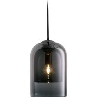 Bell – schwarze Hängelampe mit grauem Glas Bell – schwarze Hängelampe mit grauem Glas von Bell