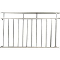 Balkongeländer 90 x 128 cm, Edelstahl von Bella Casa