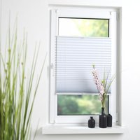 Klemmfix Thermo Plissee verspant, verdunkelnd, 60 x 130 cm weiß von Bella Casa