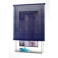 Kunststoff-Jalousie, blau, 160 x 80 cm von Bella Casa