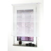 Kunststoff-Jalousie, weiss, 160 x 70 cm Kunststoff-Jalousie, weiss, 160 x 70 cm von Bella Casa