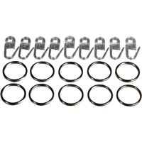 Ring für Stilgarnitur 12 mm Ø, edelstahl-optik Ring für Stilgarnitur 12 mm Ø, edelstahl-optik von Bella Casa