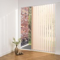 Schiebevorhang 120 x 250 cm apricot 127 mm von Bella Casa