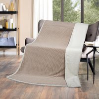 Fellimitat Wendedecke "Montblanc" von Bella Casa